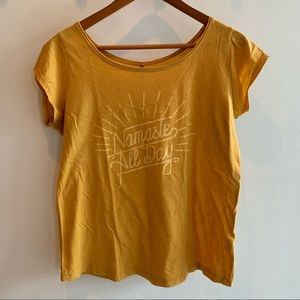 Namaste All Day graphic tee